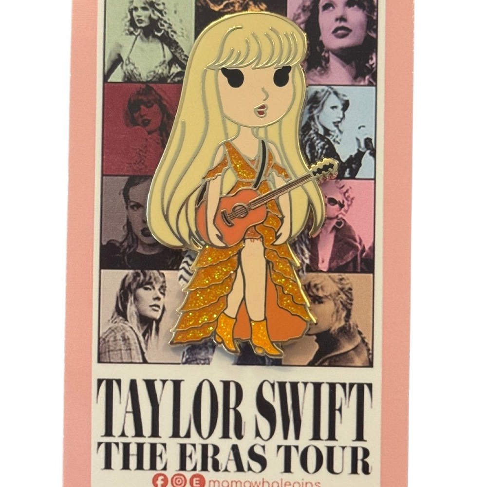 Taylor Swift The Eras Tour Chibi Enamel Pin
